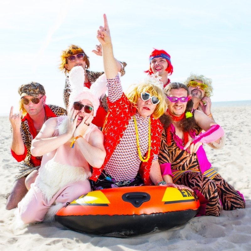 Marcel et son orchestre sur la plage